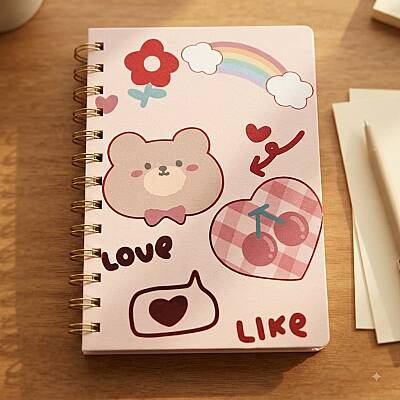 İTHAL DEFTER-PARILTILI TELLİ DEFTER - TELLİ DEFTER T-18-5 - 1