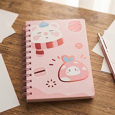 İTHAL DEFTER-PARILTILI TELLİ DEFTER - TELLİ DEFTER T-18-7 - 1