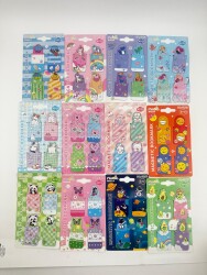 İTHAL KİTAP AYRACI-MAGNETLİ KİTAP AYRACI - T-15-4 12Lİ SET - 