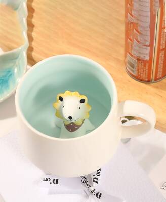 İTHAL KUPA-İÇİ FİGÜRLÜ KUPA - ASLAN K-1-4 - 1