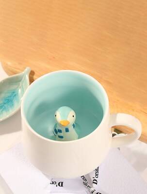 İTHAL KUPA-İÇİ FİGÜRLÜ KUPA - PENGUEN K-1-8 - 1