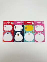 İTHAL STİCKER-STİCKER NOTLUK - T-15-3 12Lİ SET - 