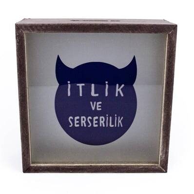 İTLİK VE SERSERİLİK-KARE KUMBARA - TEKLİ - 1