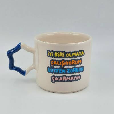 İYİ BİRİ OLMAYA ÇALIŞIYORUM-YILDIZ KUPA - KOBALT SAP - 1