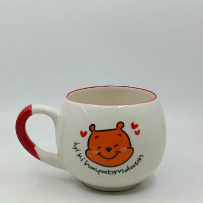 IYI KI HAYATIMDASIN-BALON KUPA - KIRMIZI SAP KIRMIZI TURNET - 1