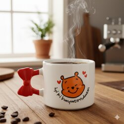 IYI KI HAYATIMDASIN-KURDELE KUPA - KIRMIZI SAP - 