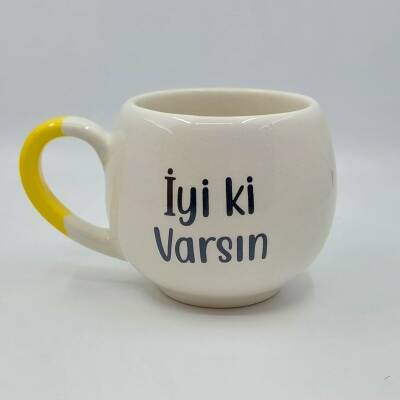 İYİ Kİ VARSIN - BALON KUPA - SARI SAP - 1