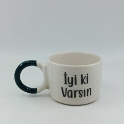 İYİ Kİ VARSIN - DÜĞÜM KUPA - YEŞİL SAP - 