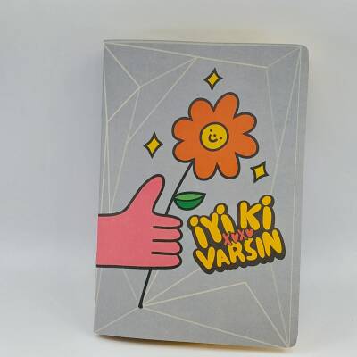İYİ Kİ VARSIN PAPATYA-DOKULU DEFTER - TEKLİ - 1