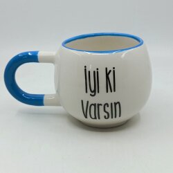 İYİ Kİ VARSIN-UPA KUPA - MAVİ SAP MAVİ TURNET - 