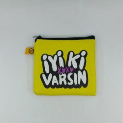 İYİ Kİ VARSIN XOXO-BOZUK PARA CÜZDANI - TEKLİ - 