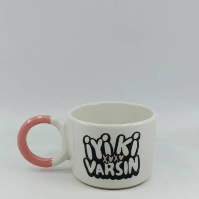 İYİ Kİ VARSIN XOXO-DÜĞÜM KUPA - PEMBE SAP - 1