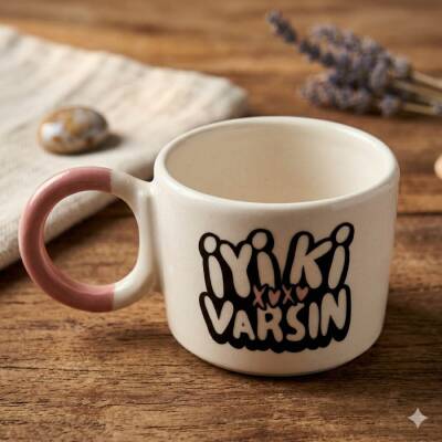 İYİ Kİ VARSIN XOXO-DÜĞÜM KUPA - PEMBE SAP - 1