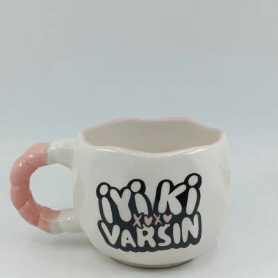 İYİ Kİ VARSIN XOXO-NİVA KUPA - PEMBE SAP PEMBE TURNET - 1