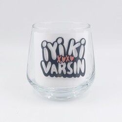 İYİ Kİ VARSIN XOXO-VİSKİ BARDAĞI - ŞEFFAF - 