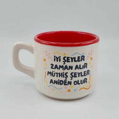 İYİ ŞEYLER ZAMAN ALIR - VENUS KUPA - KIRMIZI İÇ - 1