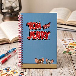 JERRY AND JR. JERRY-SPİRALLİ DEFTER - TEKLİ - 