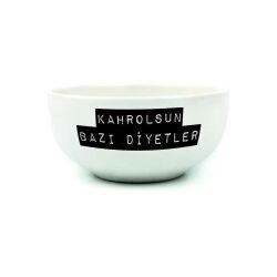 KAHROLSUN BAZI DİYETLER-KASE - TRANSPARAN GÖVDE - 