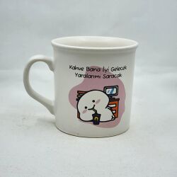 KAHVE BANA İYİ GELECEK-İDA KUPA - TRANSPARAN - 