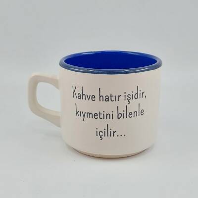 KAHVE HATIR İŞİDİR - VENUS KUPA - KOBALT İÇ - 1