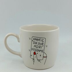 KAHVE İÇ DİK DUR-BODUR KUPA - TRANSPARAN - 
