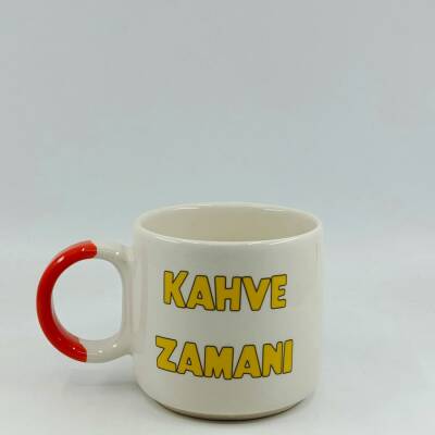 KAHVE ZAMANI-D KUPA - TURUNCU SAP - 1