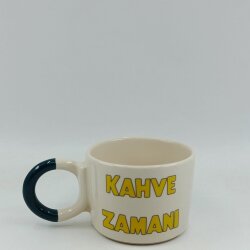 KAHVE ZAMANI-DÜĞÜM KUPA - YEŞİL SAP - 