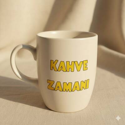 KAHVE ZAMANI-OVAL KUPA - TRANSPARAN SAP - 1