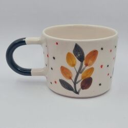 KAHVERENGİ YAPRAKLAR - 3D-ÖZEL FORM - 3D - 