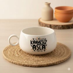KAHVESİZ ASLA-LUNA KUPA - TRANSPARAN - 