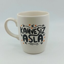 KAHVESİZ ASLA-OVAL KUPA - TRANSPARAN SAP - 
