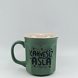 KAHVESİZ ASLA-PETEK KUPA - RENKLİ - 