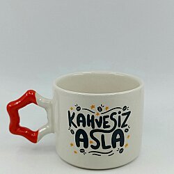 KAHVESİZ ASLA-YILDIZ KUPA - TURUNCU SAP - 