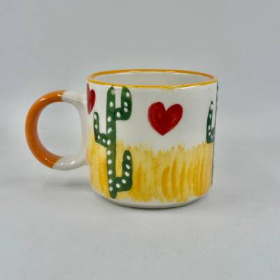 KAKTÜS KALP - 3D-D KUPA - 3D - 1