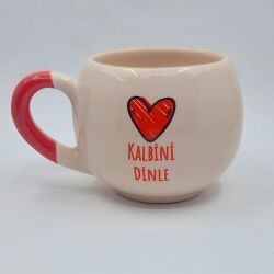 KALBİNİ DİNLE - BALON KUPA - KIRMIZI SAP - 
