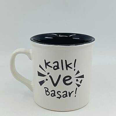 KALK VE BAŞAR-İDA KUPA - TRANSPARAN SAP TRANSPARAN GÖVDE SİYAH İÇ - 1