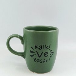 KALK VE BAŞAR-OVAL KUPA - YEŞİL SAP YEŞİL GÖVDE YEŞİL İÇ - 