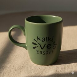 KALK VE BAŞAR-OVAL KUPA - YEŞİL SAP YEŞİL GÖVDE YEŞİL İÇ - 