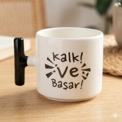 KALK VE BAŞAR-T KUPA - SİYAH SAP - 