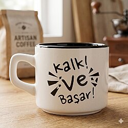KALK VE BAŞAR-VENUS KUPA - SİYAH İÇ - 