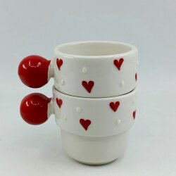 KALP BEYAZ BENEK - 3D-İKİLİ PUNTO ESPRESSO - 3D - 