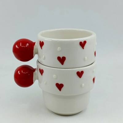 KALP BEYAZ BENEK - 3D-İKİLİ PUNTO ESPRESSO - 3D - 1