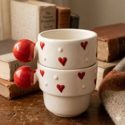 KALP BEYAZ BENEK - 3D-İKİLİ PUNTO ESPRESSO - 3D - 