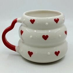 KALP BEYAZ BENEK - 3D-KOVAN KUPA - 3D - 