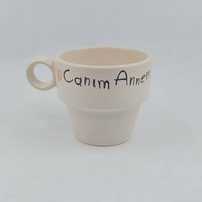KALP CANIM ANNEM & KALP CANIM BABAM-İKİLİ ESPRESSO BARDAĞI - TRANSPARAN - 3