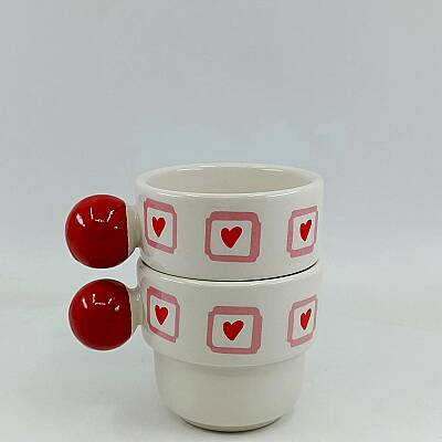 KALP KUTUCUK-İKİLİ PUNTO ESPRESSO - KIRMIZI SAP - 1