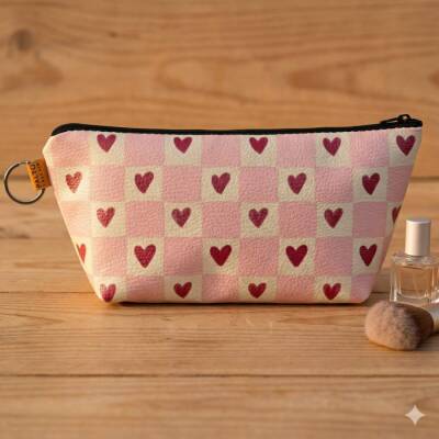 KALP KUTUCUK-MAKYAJ ÇANTASI - TEKLİ - 1