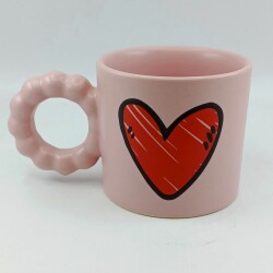 KALP-PRENSES KUPA - PEMBE GÖVDE PEMBE SAP - 