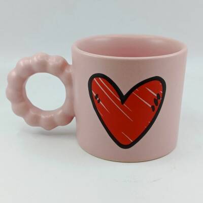 KALP-PRENSES KUPA - PEMBE GÖVDE PEMBE SAP - 1