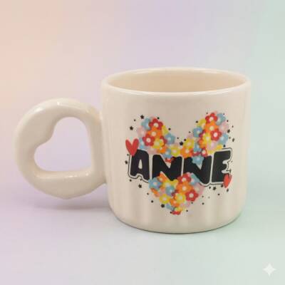 KALPLER ÇİÇEKLER ANNE-EROS KUPA - TRANSPARAN SAP TRANSPARAN GÖVDE - 1